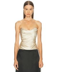 The Sei - Cowl Bustier Top - Lyst