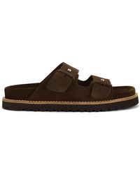 Jenni Kayne - Suede Hutton Slide Sandal - Lyst