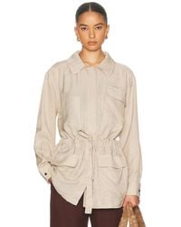 Leset - Kim Drawstring Jacket - Lyst