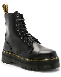 Dr. Martens Leather Fusion Cristofor Boots in Black for Men | Lyst