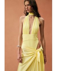 SAME - For Fwrd V One Piece Swimsuit - Lyst
