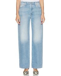 Mother - The Dodger Button Hover Cuff Jeans - Lyst