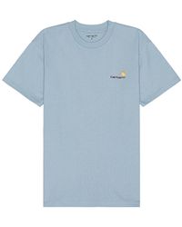 Carhartt - Short Sleeve American Script T-shirt - Lyst