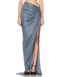 Atlein - Draped Asymmetric Skirt - Lyst