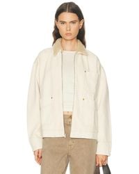 SLVRLAKE Denim - Casey Square Worker Jacket - Lyst