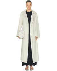 Rohe - Long Wrap Trench Coat - Lyst