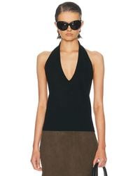 St. Agni - Fine Merino Halter Top - Lyst