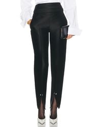 Brandon Maxwell - Beatrix Creased Trouser - Lyst