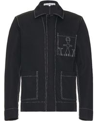 JW Anderson - Contrast Seam Workwear Jacket - Lyst