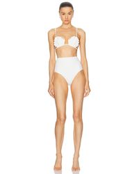 Adriana Degreas - La Mer Coquillage High Waisted Bikini Set - Lyst