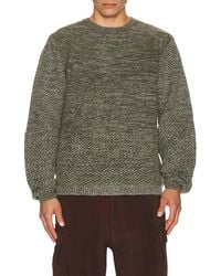 Isa Boulder - Solid Crochet Crewneck Sweater - Lyst