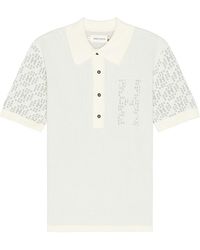 Honor The Gift - A-spring Knit H Pattern Polo - Lyst