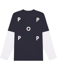 Pop Trading Co. - Logo Long Sleeve Tee - Lyst