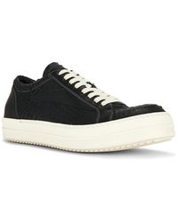 Rick Owens Penta Vintage Sneaks in Black for Men | Lyst