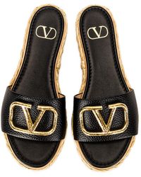 valentino vlogo slides sale