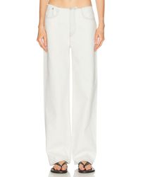 GRLFRND - Jordan Low Rise Frayed Waist Boyfriend - Lyst