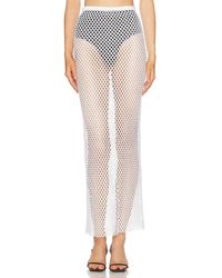 SEV - Sequin Mesh Skirt - Lyst