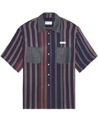 4SDESIGNS - Short Sleeve Utility Shirt - Lyst