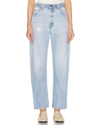 aligrace - Classic Relaxed Customs Straight Jeans - Lyst