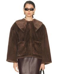 By Malene Birger - Jacquie Fake Fur Jacket - Lyst