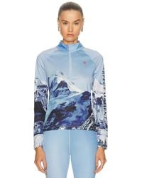 Perfect Moment - Quarter Zip Base Layer Top - Lyst