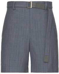 Sacai - Chalk Stripe Shorts - Lyst