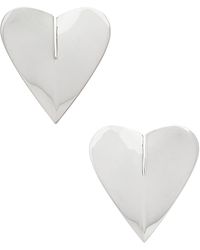 Alaïa - Torn Heart Earrings - Lyst