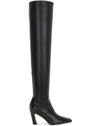 Christian Louboutin Metrolisse 100 Leopard Print Over The Knee