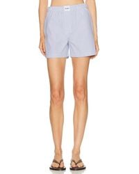 The Attico - Striped Boxer Short - Lyst