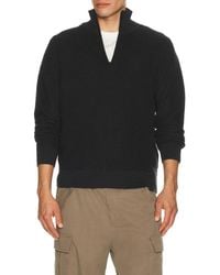Rag & Bone - Joel Merino Half Zip Sweater - Lyst