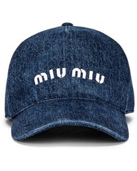 Miu Miu Hats for Women - Up to 33% off at Lyst.com