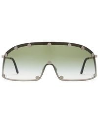 Rick Owens - Shield Sunglasses - Lyst