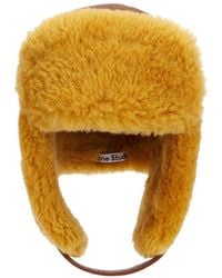 Acne Studios - Shearling Hat - Lyst