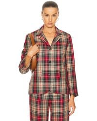 Bode - Truto Plaid Suit Jacket - Lyst