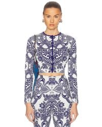 Etro - Knit Long Sleeve Top - Lyst