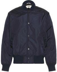 Reigning Champ - Econyl Satin Nylon Stadium Jacket - Lyst