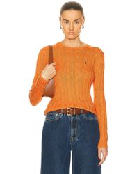 Polo Ralph Lauren - Julianna Long Sleeve Pullover Sweater - Lyst