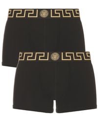 Versace - Cotton Boxer Brief Two Pack - Lyst