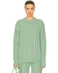 Acne Studios - Face Knit Pullover Sweater - Lyst