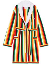 Casablancabrand - Striped Towelling Robe - Lyst
