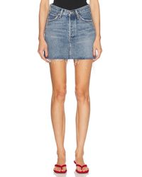 Agolde - V-Waist Mini - Lyst