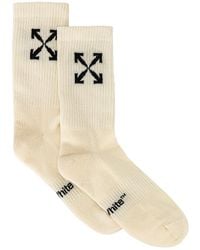 Off-White c/o Virgil Abloh Arrow Sport Socks - Natural