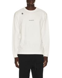 White/space - Premium Graphic Long Sleeve Tee - Lyst