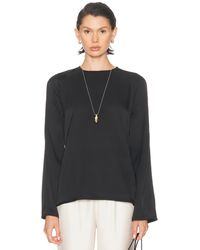 Loulou de Saison - Aiza Long Sleeve Blouse - Lyst