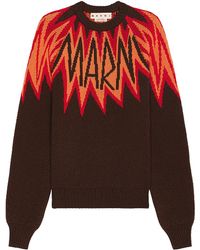 Marni - Roundneck Sweater - Lyst