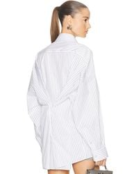 Helmut Lang - Placket Cinch Shirt - Lyst