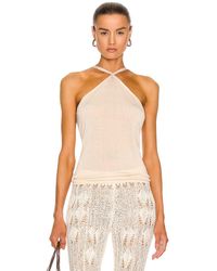 st agni mies mock neck top