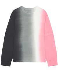 Sacai - Tie Dye Cotton Jersey Long Sleeve T-shirt - Lyst