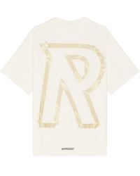 Represent - Masking Tape Initial T-Shirt - Lyst