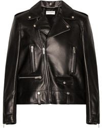 Saint Laurent - Motorcycle Jacket - Lyst